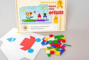 Игровой набор Фребеля "Конструктор плоскостной-1" (Серия "Эксперимент") - fgospostavki.ru - Артёмовский