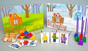 Игровой набор Фребеля "Заюшкина избушка" (серия "Сказочный мир". Выпуск 1) - fgospostavki.ru - Артёмовский