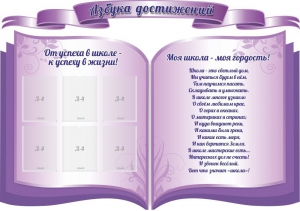 Стенд "Азбука достижений" (резной стенд из 3-х частей) - fgospostavki.ru - Артёмовский
