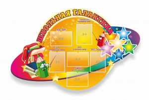 Стенд "Школьная галактика" резной стенд - fgospostavki.ru - Артёмовский