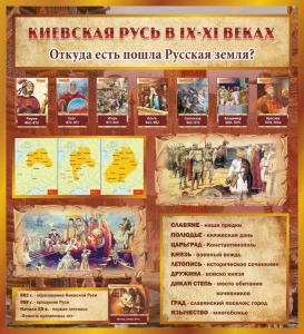 Стенд "Киевская Русь" - fgospostavki.ru - Артёмовский