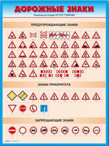 Стенды "Дорожные знаки № 4" - fgospostavki.ru - Артёмовский