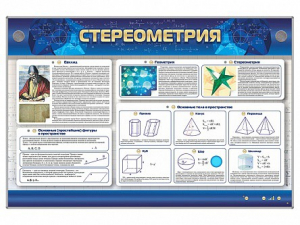 Интерактивный электрифицированный стенд "Стереометрия" - fgospostavki.ru - Артёмовский