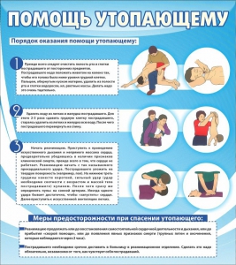 Стенд "Помощь утопающему" - fgospostavki.ru - Артёмовский