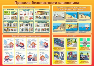 Стенд "Правила безопасности школьника" - fgospostavki.ru - Артёмовский
