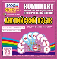 Динамические раздаточные пособия. Английский язык (веера). Английские местоимения, английские предлоги. - fgospostavki.ru - Артёмовский