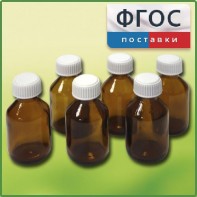 Набор склянок для растворов реактивов 30 миллилитров (6 штук) - fgospostavki.ru - Артёмовский