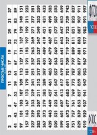 Таблица "Простые числа от 2 до 997" (винил) - fgospostavki.ru - Артёмовский