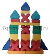 Мягкий модуль-конструктор "Башня" (21 элемент) - fgospostavki.ru - Артёмовский