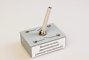 Выключатель двухполюсный (демонстрационный) - fgospostavki.ru - Артёмовский