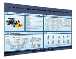 Электрифицированный светодинамический стенд «Комплектование машинно-тракторных агрегатов» - fgospostavki.ru - Артёмовский