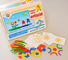 Игровой набор Фребеля "Узоры. Дымковская игрушка" (серия "Красота вокруг нас") - fgospostavki.ru - Артёмовский