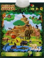Озвученный плакат "Веселый зоопарк" - fgospostavki.ru - Артёмовский
