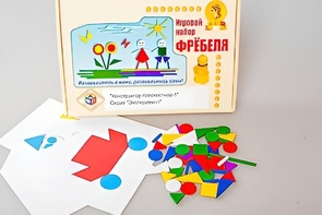 Игровой набор Фребеля "Конструктор плоскостной-1" (Серия "Эксперимент") - fgospostavki.ru - Артёмовский
