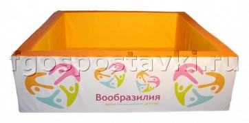 Бассейн "Вообразилия" квадратный с шелкографией - fgospostavki.ru - Артёмовский