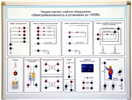 Типовой комплект учебного оборудования «Электробезопасность в установках до 1000 В»  - fgospostavki.ru - Артёмовский