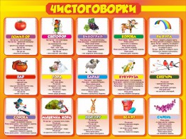 Стенд "Чистоговорки", часть 2 - fgospostavki.ru - Артёмовский