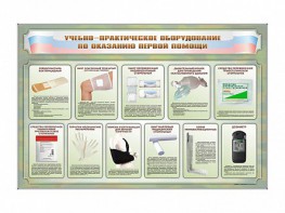 Стенды "Учебно-практическое оборудование по оказанию первой помощи" - fgospostavki.ru - Артёмовский
