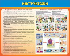Стенд "Инструктажи" - fgospostavki.ru - Артёмовский
