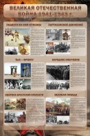 Стенд "Великая Отечественная война" (события) - fgospostavki.ru - Артёмовский