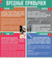 Стенд "Вредные привычки" - fgospostavki.ru - Артёмовский