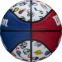 Мяч баскетбольный Wilson NBA All Team (размер 7, резина, тренировочный) - fgospostavki.ru - Артёмовский